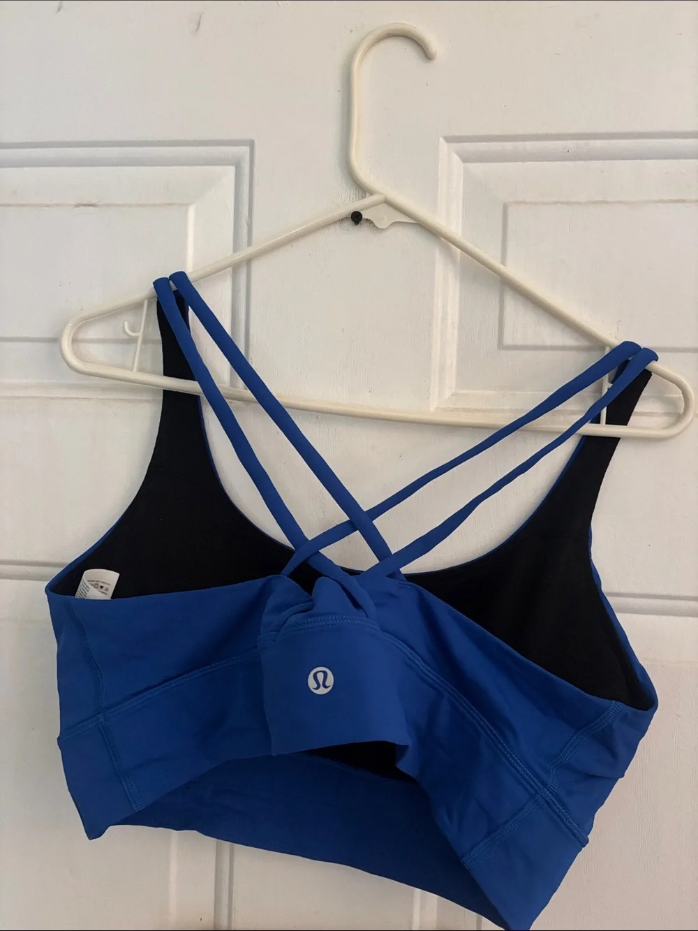 Lululemon Energy Bra Long Line, Symphony Blue, Size 14